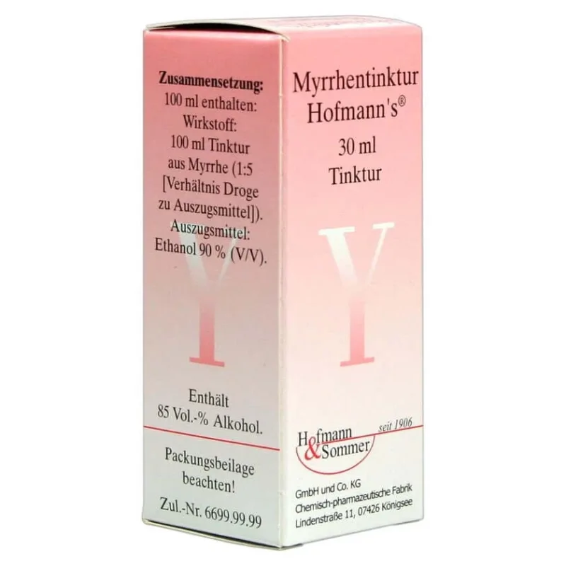 Tinctură de smirnă Hofmann's 30 ml — preț și oferte
