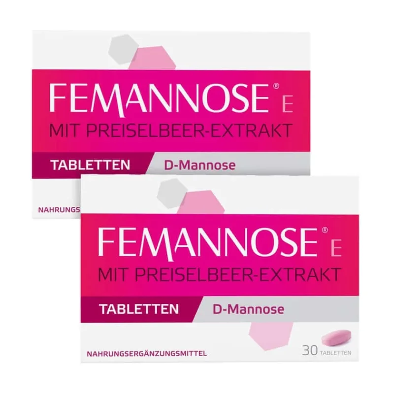 Femannose E comprimate pachet dublu 2X30 buc — preț și oferte