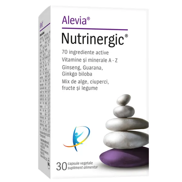 Nutrinergic, Alevia | 30 capsule — preț și oferte