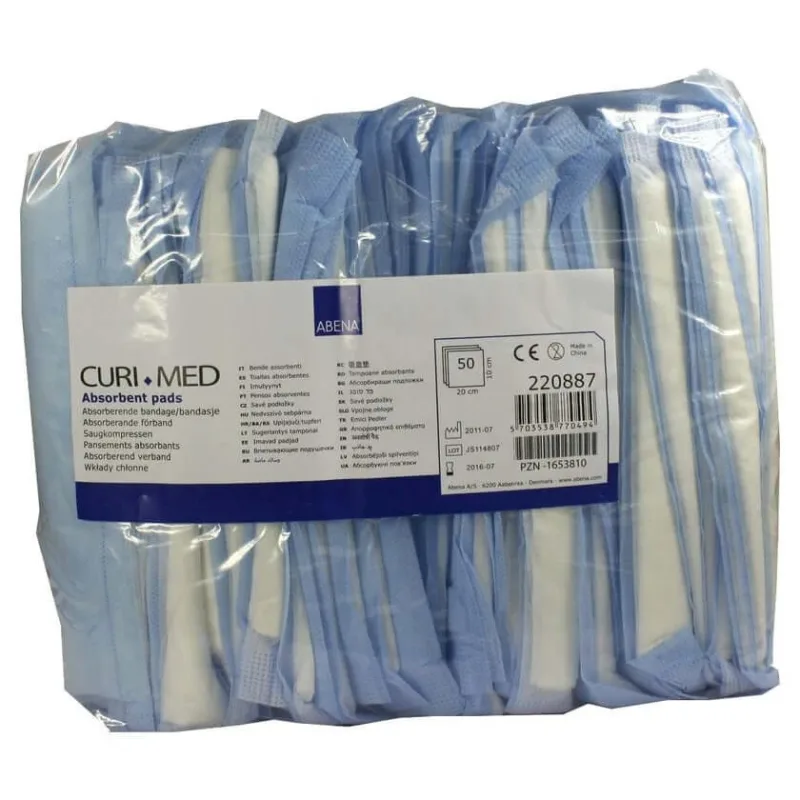 Tampoane absorbante nesterile 10x20 cm 400 g/m 50 buc. — preț și oferte