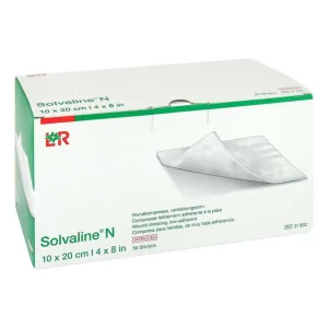 Comprese Solvaline N 10x20 cm sterile 50 buc.
