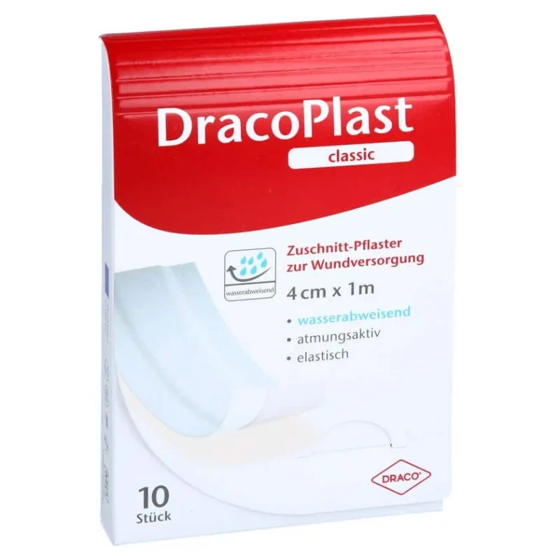 Dracoplast Classic Plaster 4 Cmx1 M Alb 1 buc — preț și oferte