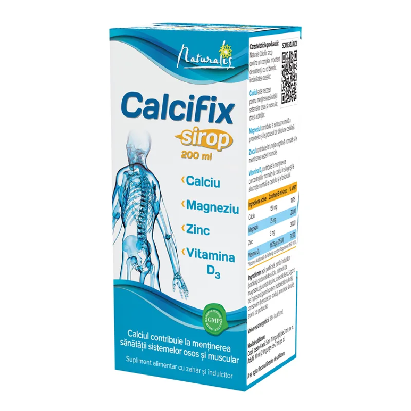 Calcifix sirop, 200 ml, Naturalis — preț și oferte