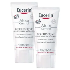 Eucerin AtopiControl Cremă de față 2X50 ml