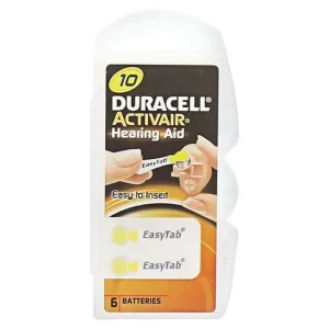 Baterii pentru aparate auditive Duracell 10 6 buc
