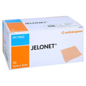 Jelonet tifon parafinat 5x5 cm steril 50 buc.