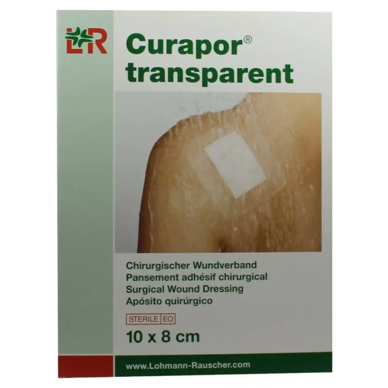 Curapor pansament transparent 10 x 8 cm steril 5 buc — preț și oferte