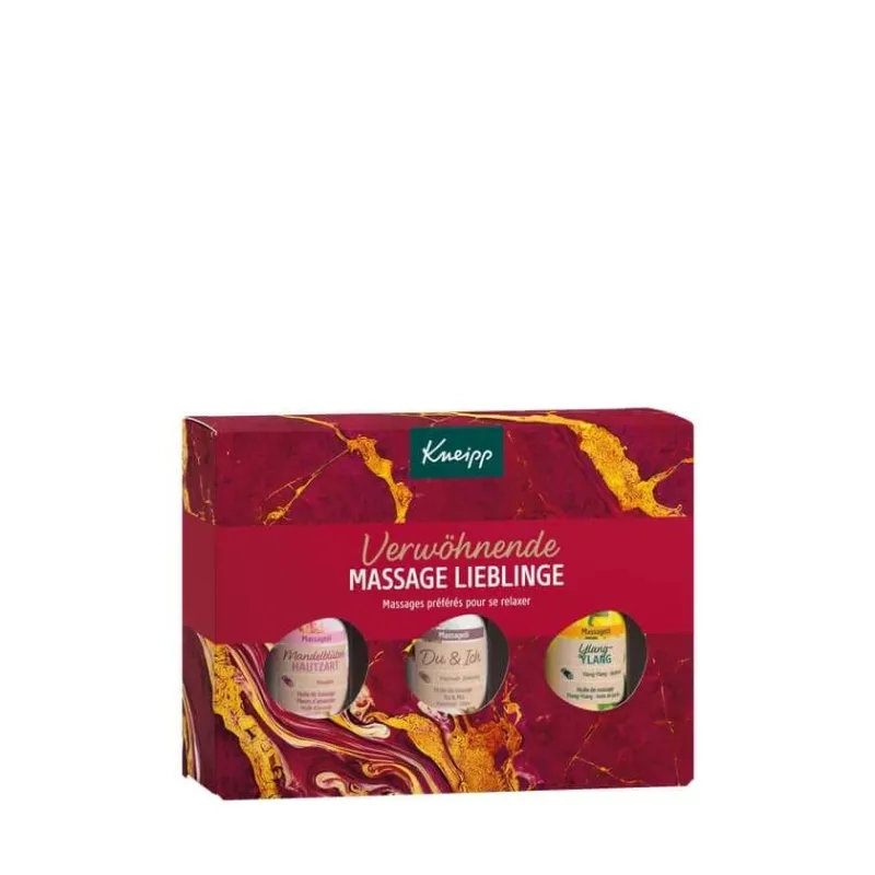 Pachet cadou Kneipp Masaj de răsfăț Favorite 3X20 ml — preț și oferte