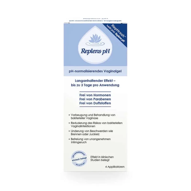 Replens pH gel vaginal aplicator preumplut 4 buc — preț și oferte