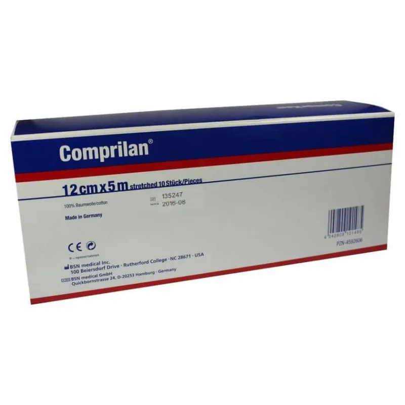 Comprilan bandaj elastic 12 cm x 5 m 10 buc — preț și oferte