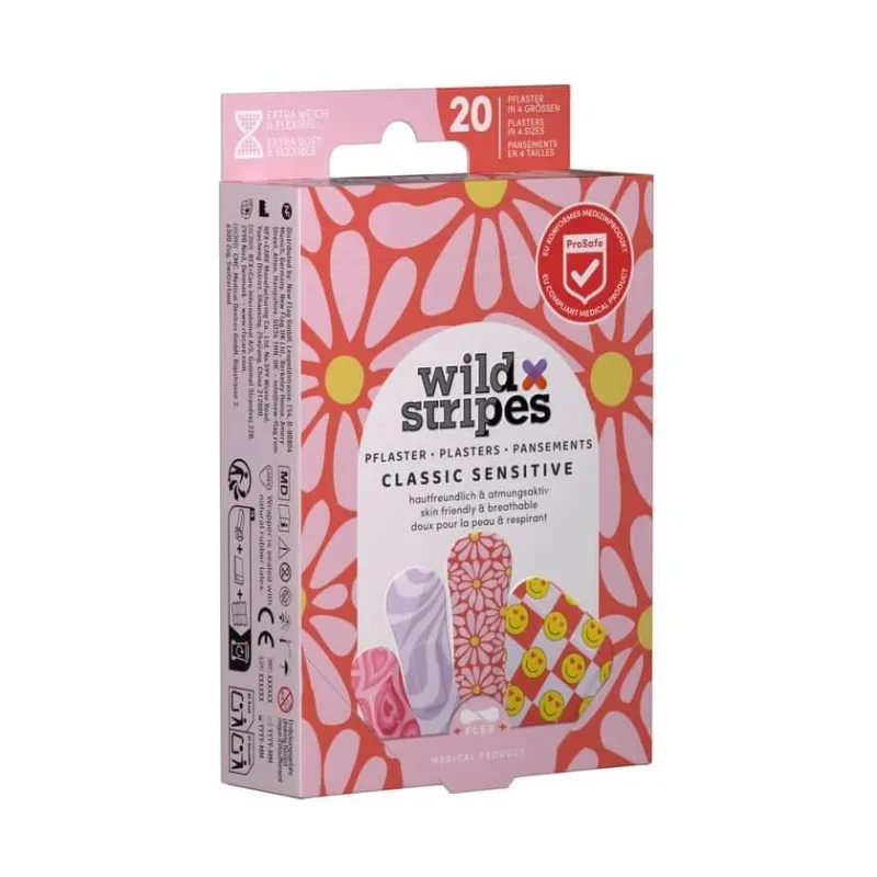Wild Stripes Classic Sensitive Pastel Fun 20 buc — preț și oferte