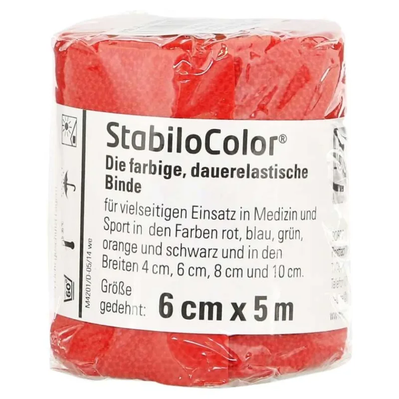 BORT Bandaj Stabilocolor 6 cm roșu 1 buc — preț și oferte