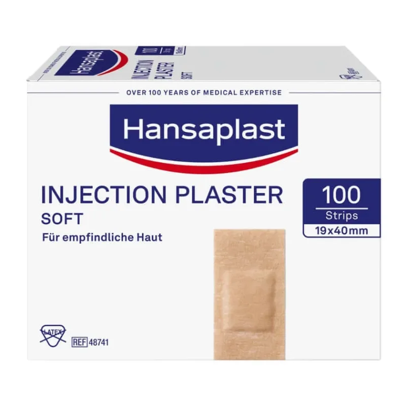 Hansaplast Plasturi moi pentru injecții, 4cm x 1.9cm 100 buc. — preț și oferte