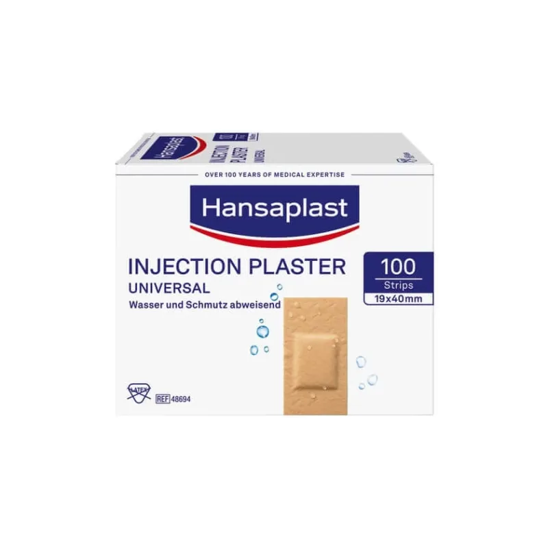 Hansaplast Tencuială universală pentru injectare, 4 x 1,9 cm 100 buc. — preț și oferte