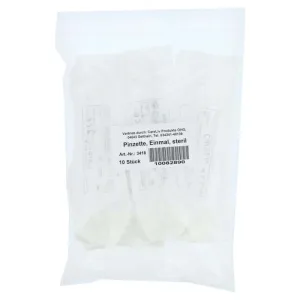 Pensete de unică folosință din plastic steril 12,5 c 10 buc
