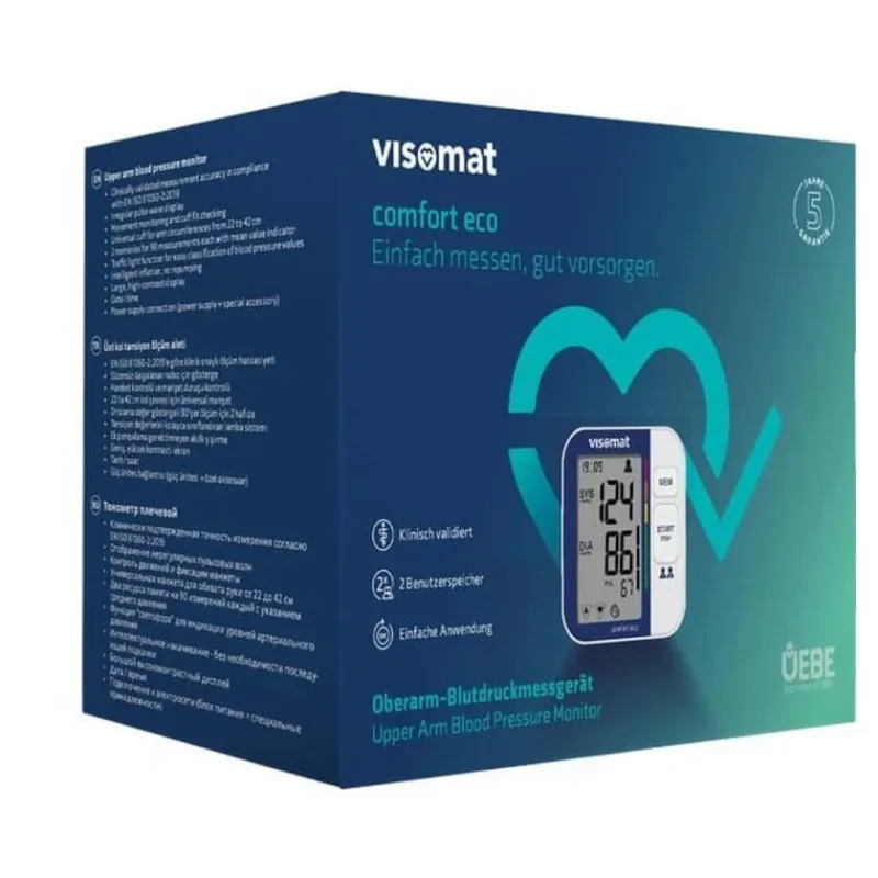 Tensiometru pentru brațul superior Visomat Comfort eco 1 buc — preț și oferte