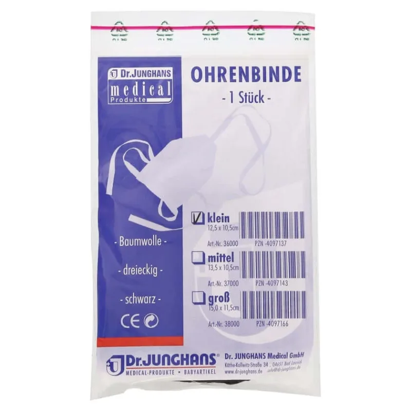 Bandaj ureche triunghiular mic 10.5x12.5 cm 1 buc — preț și oferte