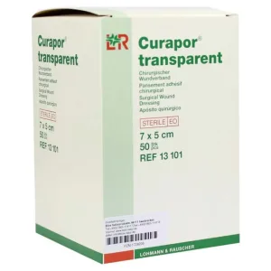 Curapor Pansament pentru răni steril transparent 5 50 buc