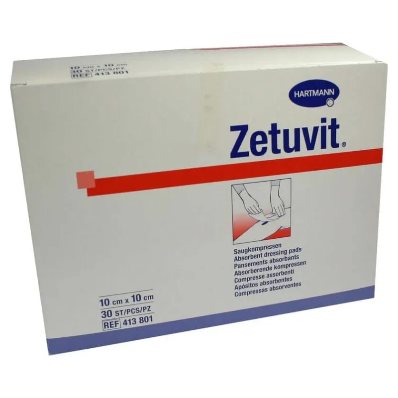 Zetuvit 10 x 10 cm 30 buc — preț și oferte
