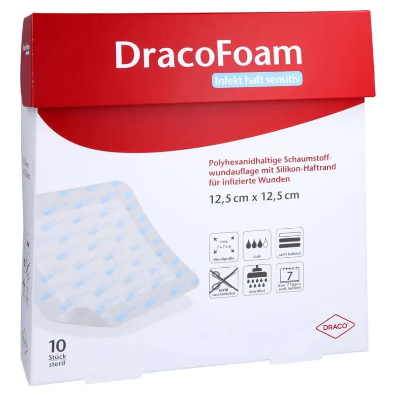 Dracofoam Infekt haft sensitiv Wundauf.1 10 St — preț și oferte