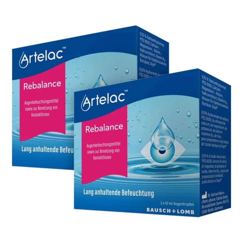 Artelac Rebalance picături pentru ochi 6X10 ml — preț și oferte