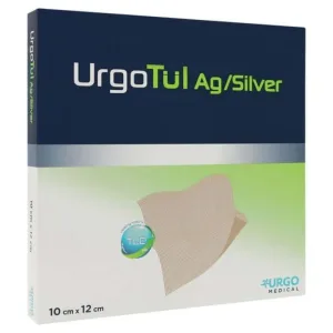 Urgotül Silver 10x12 cm tifon rană 10 buc.
