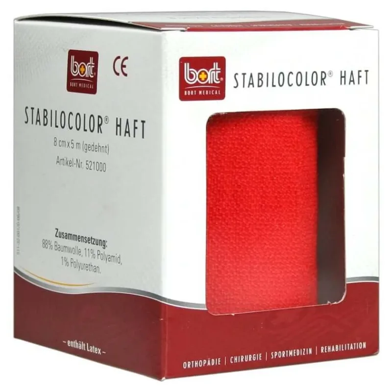 BORT Stabilocolor bandaj adeziv 8 cm roșu 1 buc — preț și oferte