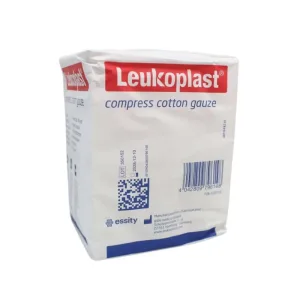 Comprese de tifon Leukoplast, comprese de tifon din bumbac, nesterile, 10 x 10 cm 100 buc.