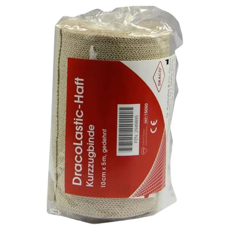 Dracolastic adeziv scurt-stretch bandaj 10 cmx5 m 1 buc — preț și oferte