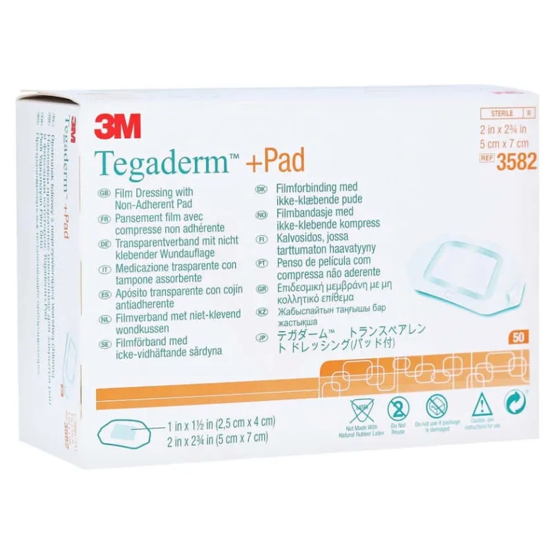 Tegaderm 3M Plus Pad 5x7 cm gata de utilizare.3 50 buc. — preț și oferte