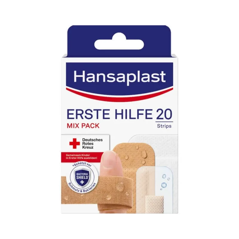 Hansaplast Plasturi de prim ajutor Mix 20 buc — preț și oferte