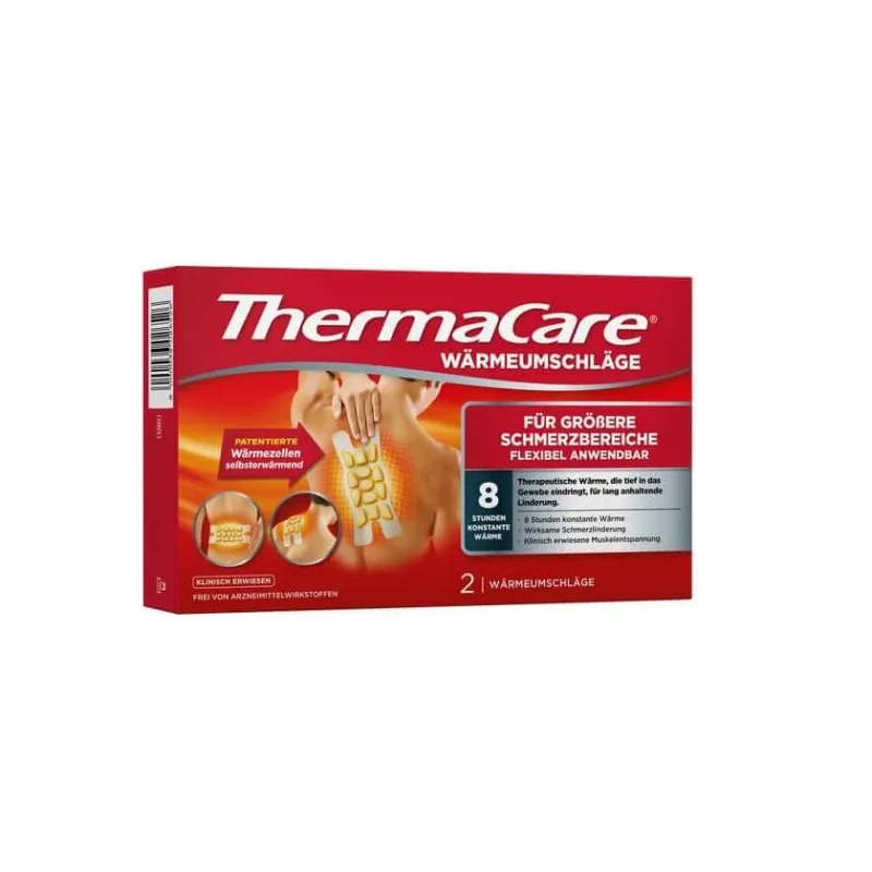Comprese termice ThermaCare pentru zone mai mari de durere 2 buc. — preț și oferte