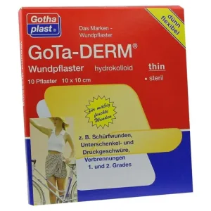 Gota-derm thin hydrocoll.wound care sterile 10 buc.
