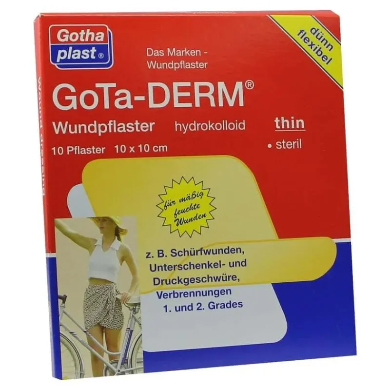 Gota-derm thin hydrocoll.wound care sterile 10 buc. — preț și oferte