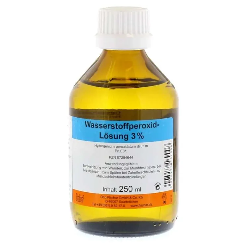 Soluție de peroxid de hidrogen 3% Ph.Eur. 250 ml — preț și oferte