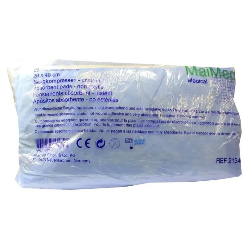 Tampoane absorbante nesterile 20x40 cm 25 buc. — preț și oferte