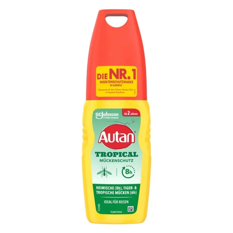 Autan Tropical Spray cu pompă 100 ml — preț și oferte