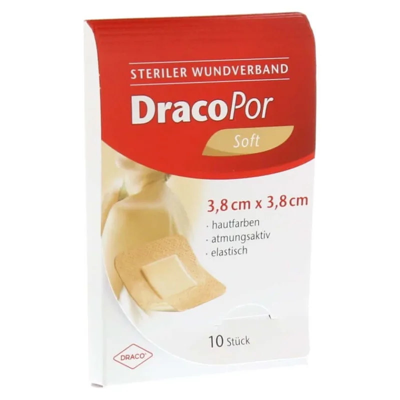 Pansament Dracopor 3.8x3.8 cm steril h 10 buc — preț și oferte