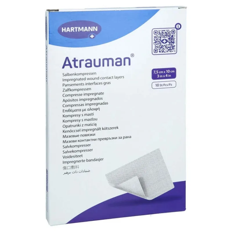 Comprese sterile Atrauman 7,5x10 cm 10 buc. — preț și oferte