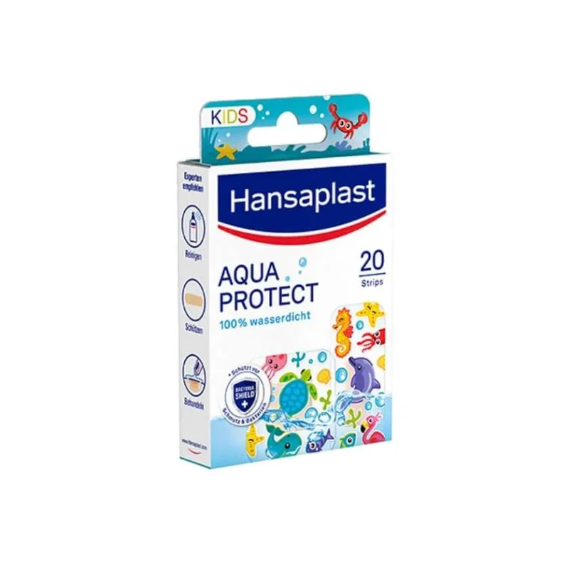 Hansaplast plasturi pentru copii Aqua Protect 20 buc — preț și oferte