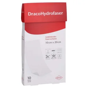 Dracohydrofibre 10x20 Cm Pansament din fibre care formează gel 10 buc