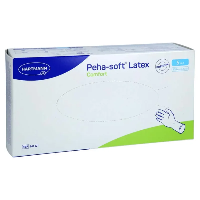 Peha-soft Latex Comfort Unt.hands.unsterile Pf S 100 St — preț și oferte