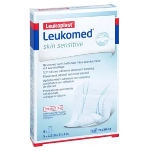 Leukomed Skin Sensitive Sterile 5x7.2 Cm 5 buc