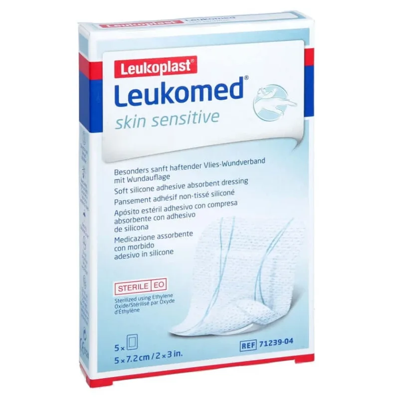 Leukomed Skin Sensitive Sterile 5x7.2 Cm 5 buc — preț și oferte