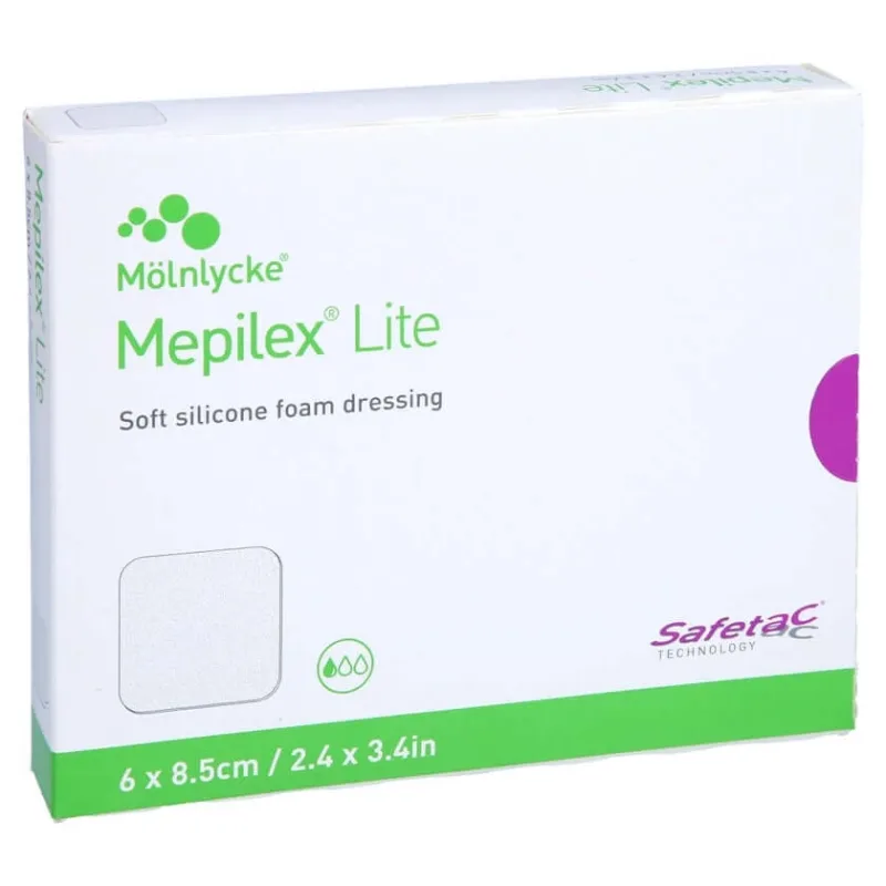 Pansament spumă Mepilex Lite 6x8.5 cm ster 5 buc — preț și oferte