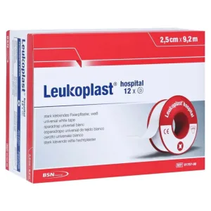 Leukoplast Spital 2,5 cmx9,2 m 12 buc.