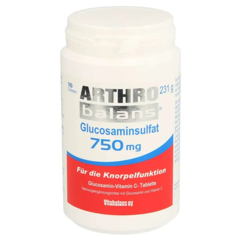 ArthroBalans 750 mg - preparat cu doze mari de glucozamină 180 buc. — preț și oferte