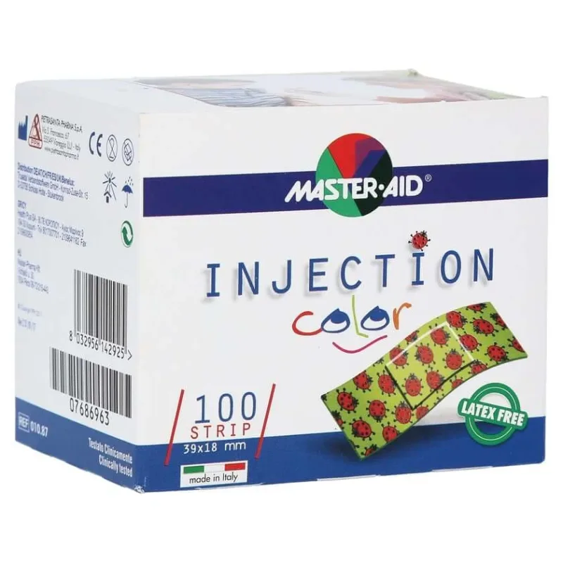 Bandă de injecție Culoare 18x39 mm Kinderpfl 100 buc — preț și oferte