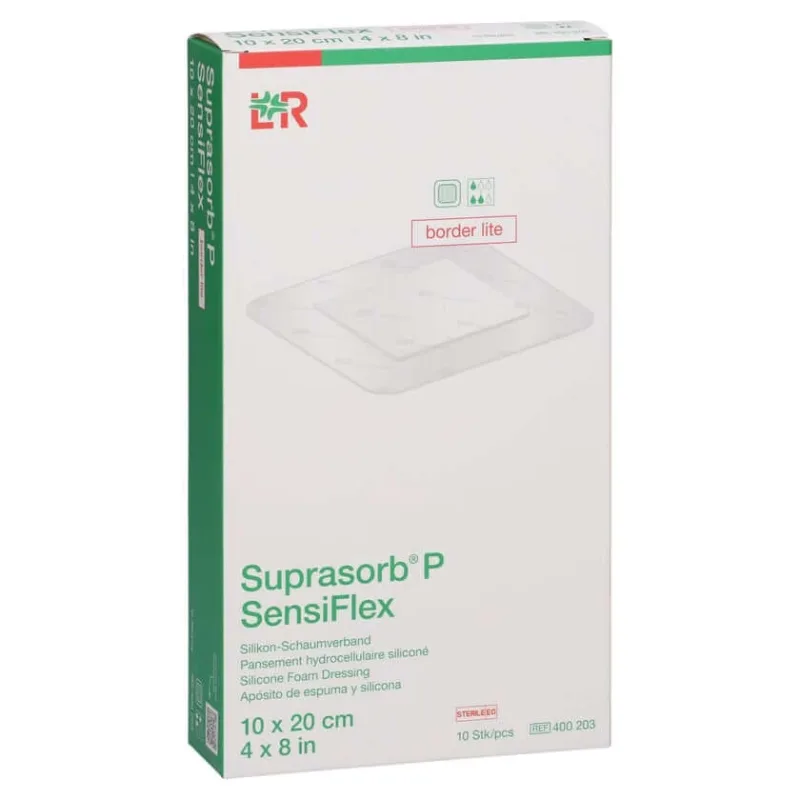 Suprasorb P Sensiflex Border Lite 10x20cm 10 buc. — preț și oferte