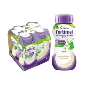 Fortimel Plantbased Protein 2 Kcal Ananas-cocos 4X200 ml